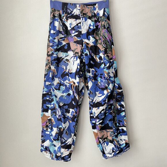 Free People Movement Cargo Pants L Purple Multi Mesmerize Me Cargo - Picture 10 of 12